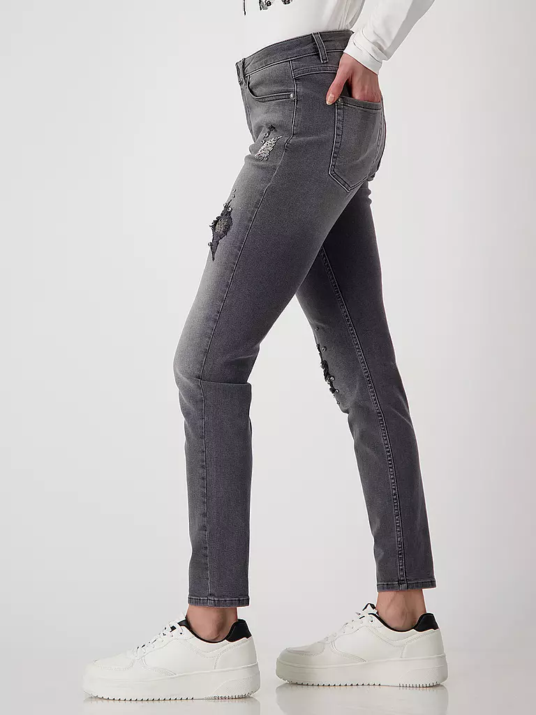 MONARI Jeans Slim Fit  grau