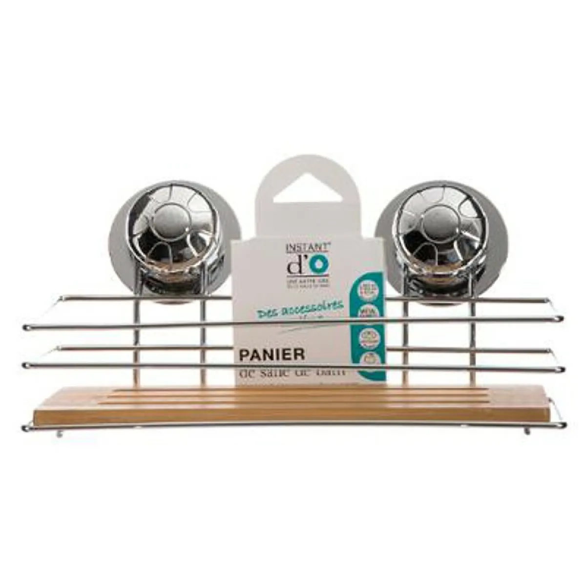 Panier rectangle de douche