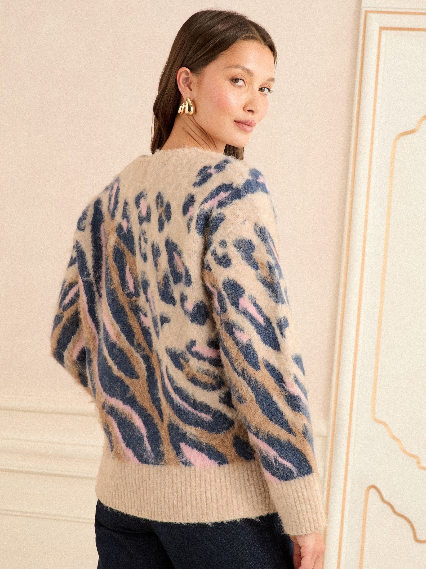Love & Roses Brushed Knit Jumper