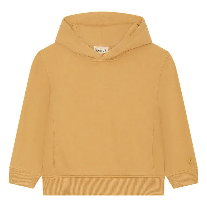 SMALLABLE BASICS Sweat A Capuche Garçon Coton Bio | Beige
