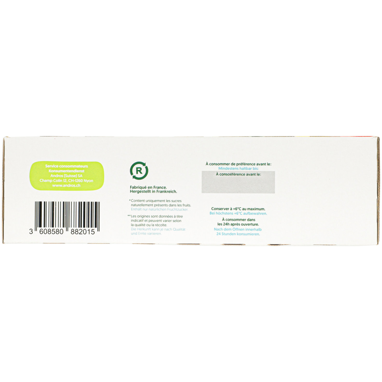Andros Pocket Beutel assortiert 12x100g