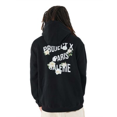 Sweatshirt à capuche homme Floral PROJECT X PARIS