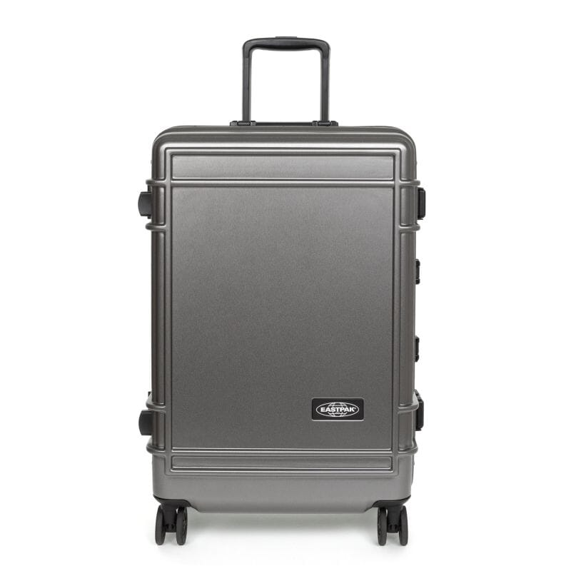 Eastpak Resist'R Case M Trolley 4 Wheels Brushed Metal