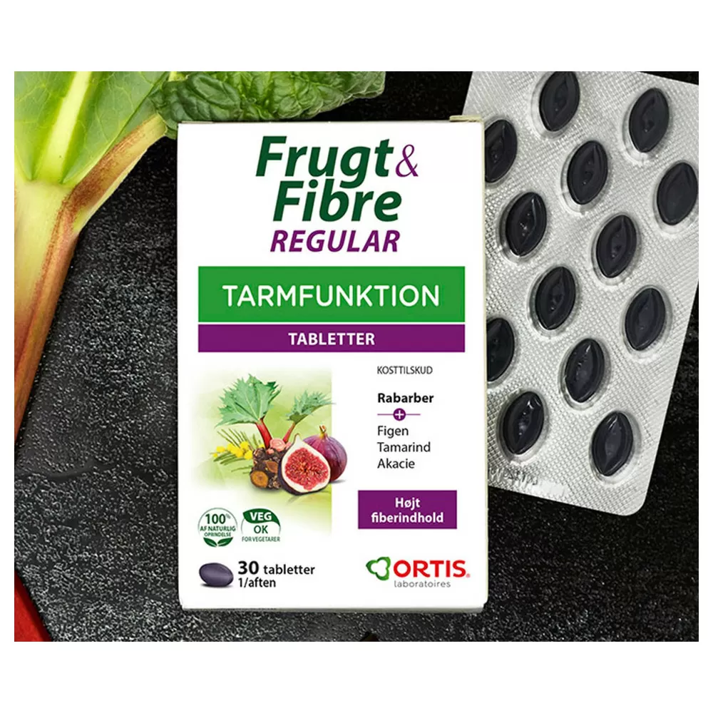 Ortis Frugt & Fibre - 30 tabl.