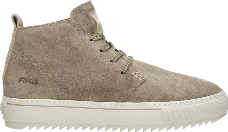 Rehab - Cooper - Veterboots - Zwart - Suede - Leer