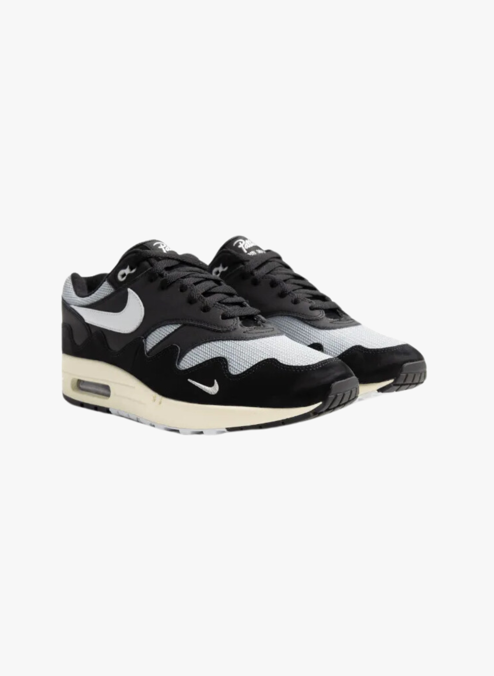 Air max 1 patta black grey | Noir