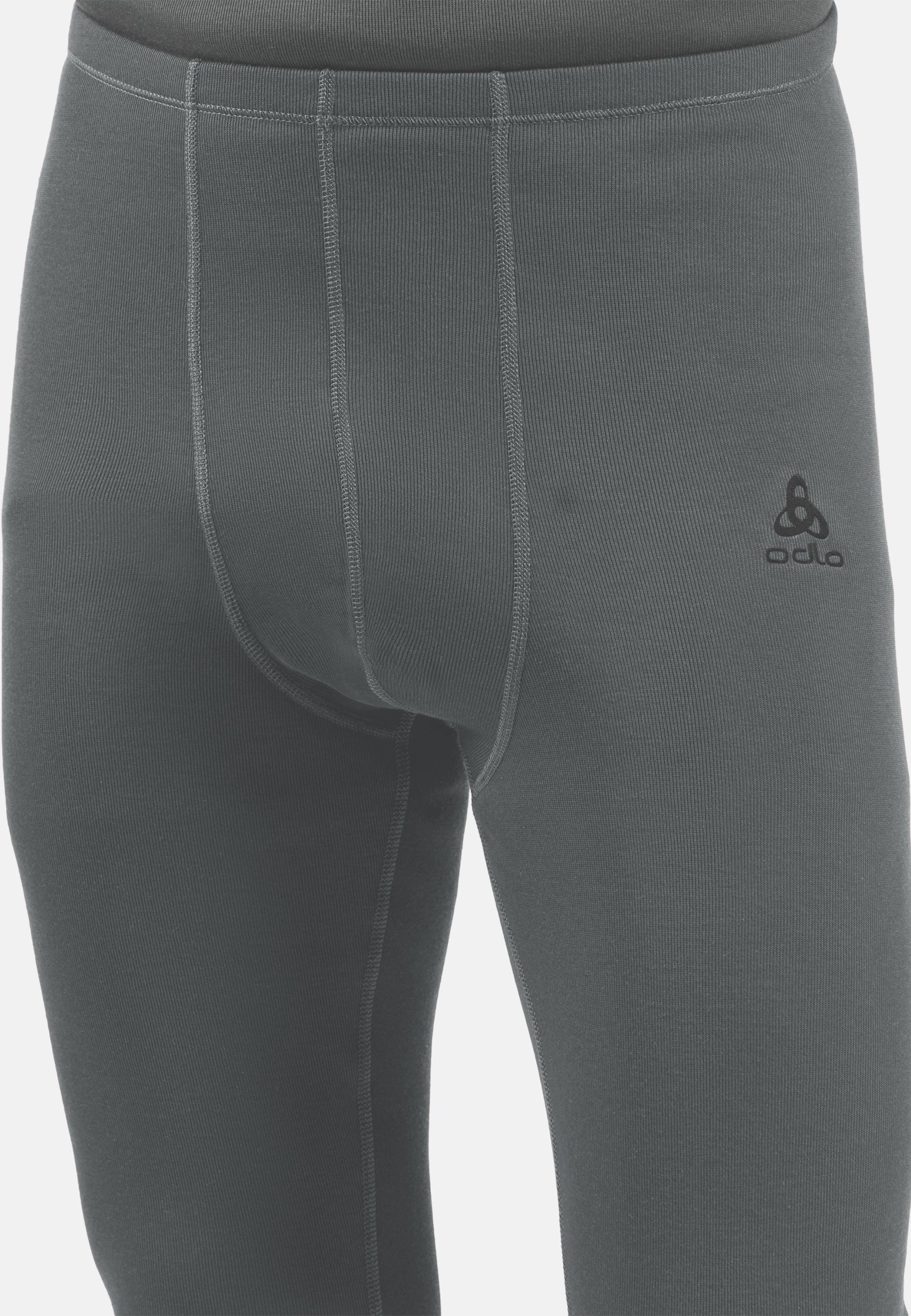 Active Warm Base Layer Tights in odlo steel grey melange