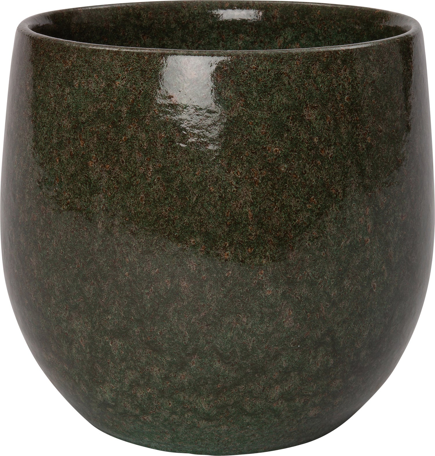 Intratuin bloempot Lino groen D 18 H 16 cm