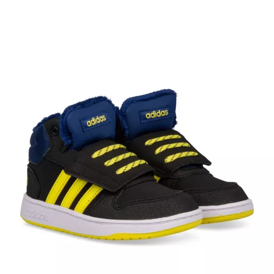 Baskets NOIRES ADIDAS Hoops Mid 2.0