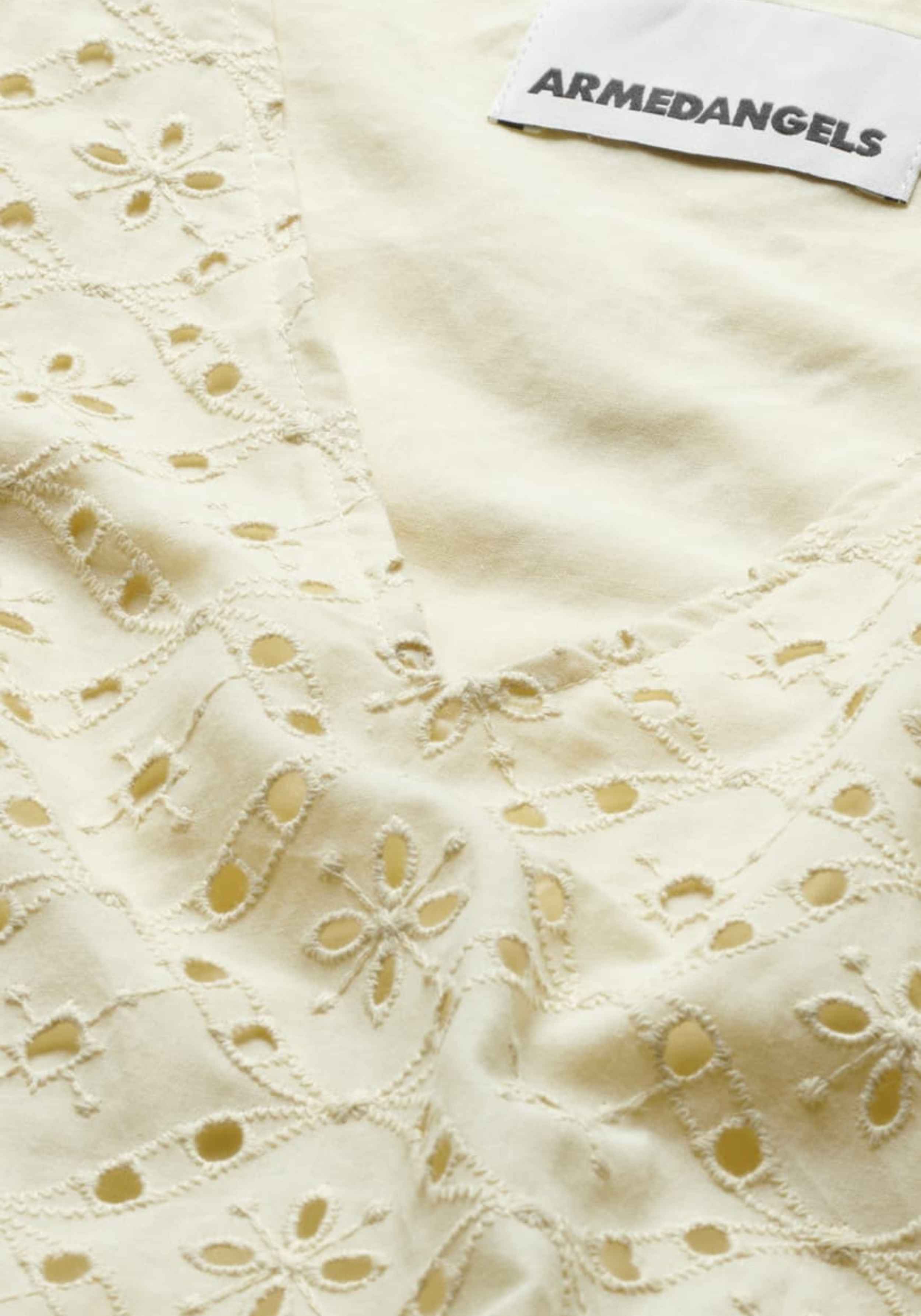 Armedangels Kleid Livalaa Broidery Summer Hay
