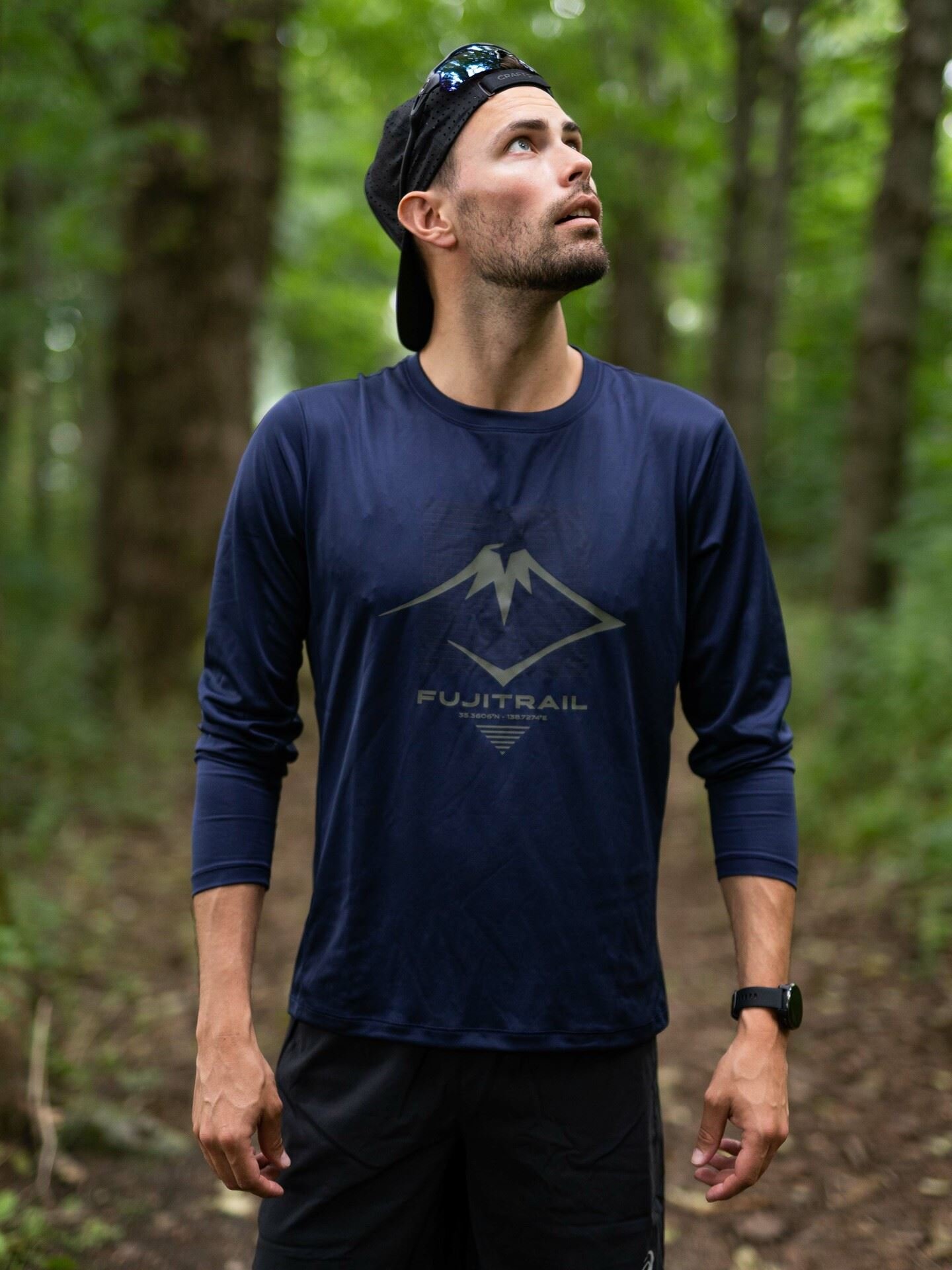 Fujitrail Logo Long Sleeve Top