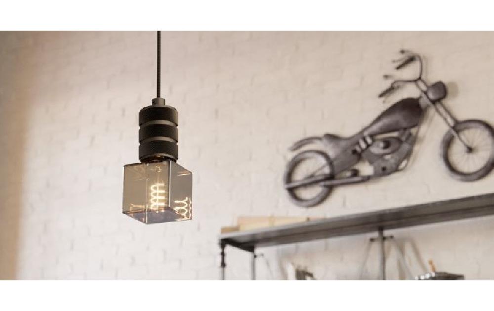 Lampe 4 W E27 WarmweissÜbergrosses LED-Deko Leuchtmittel in besonderer Würfel-Form