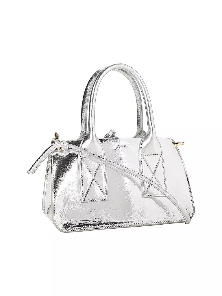 JULIA SKERGETH Ledertasche - Shopper Small silber