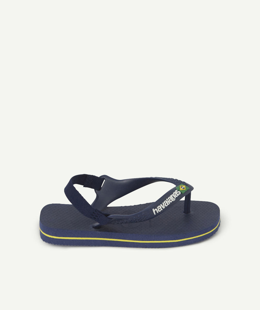 HAVAIANASTONGS BÉBÉ GARÇON BLEU MARINE LOGO BRÉSIL