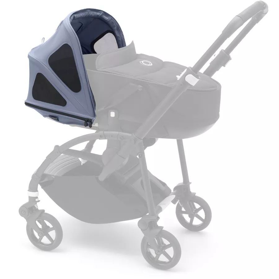 bugaboo Sonnendach mit Lüftungsfenstern Breezy Bee Seaside Blue
