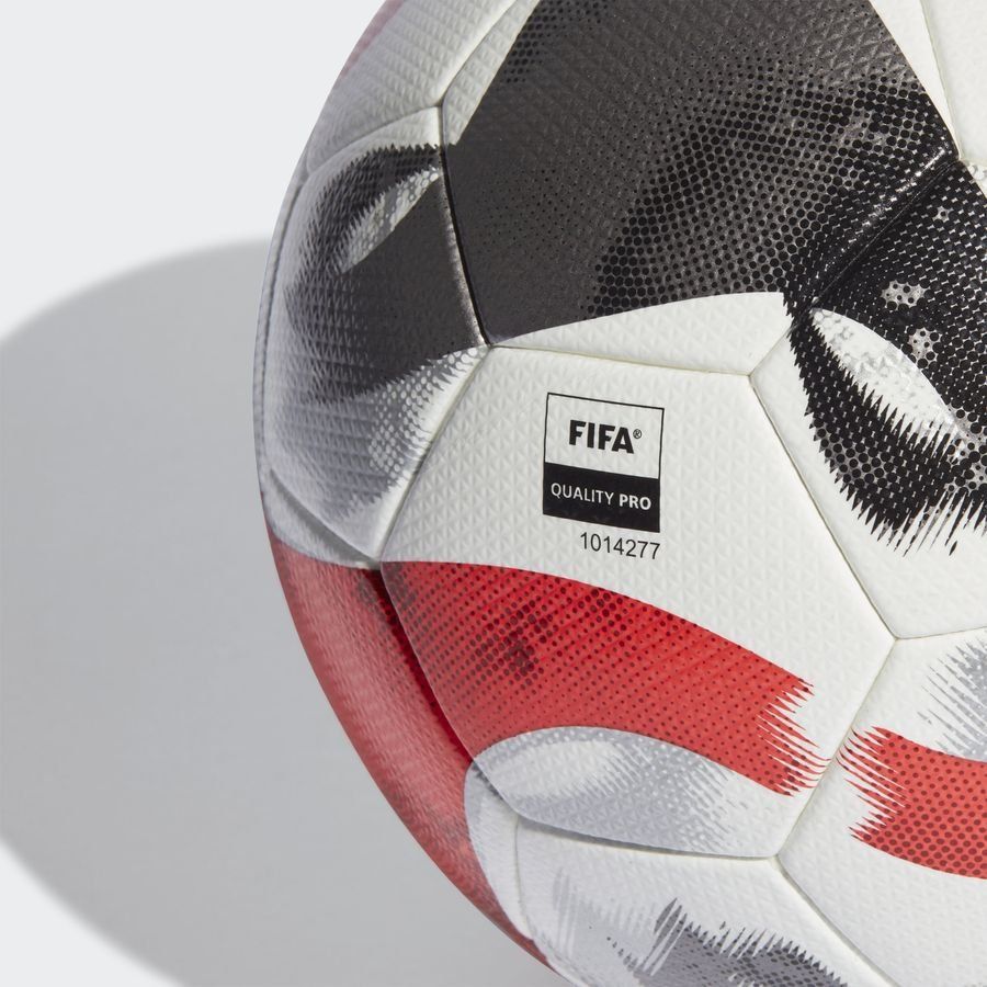 adidas Ballon Tiro Pro - Blanc/Noir/Argenté/Rouge