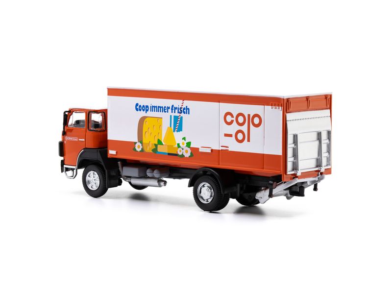 ACE LKW Saurer D290B F4 x 2 Frigo Coop Käse 1:87 Detailliertes Kühlwagen Modell für Sammler