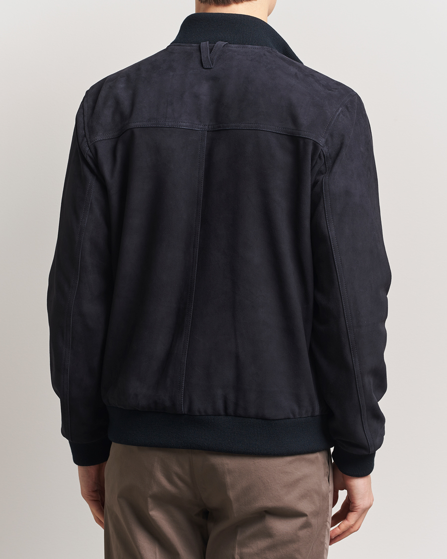 Valstar Valstarino Suede Jacket Navy