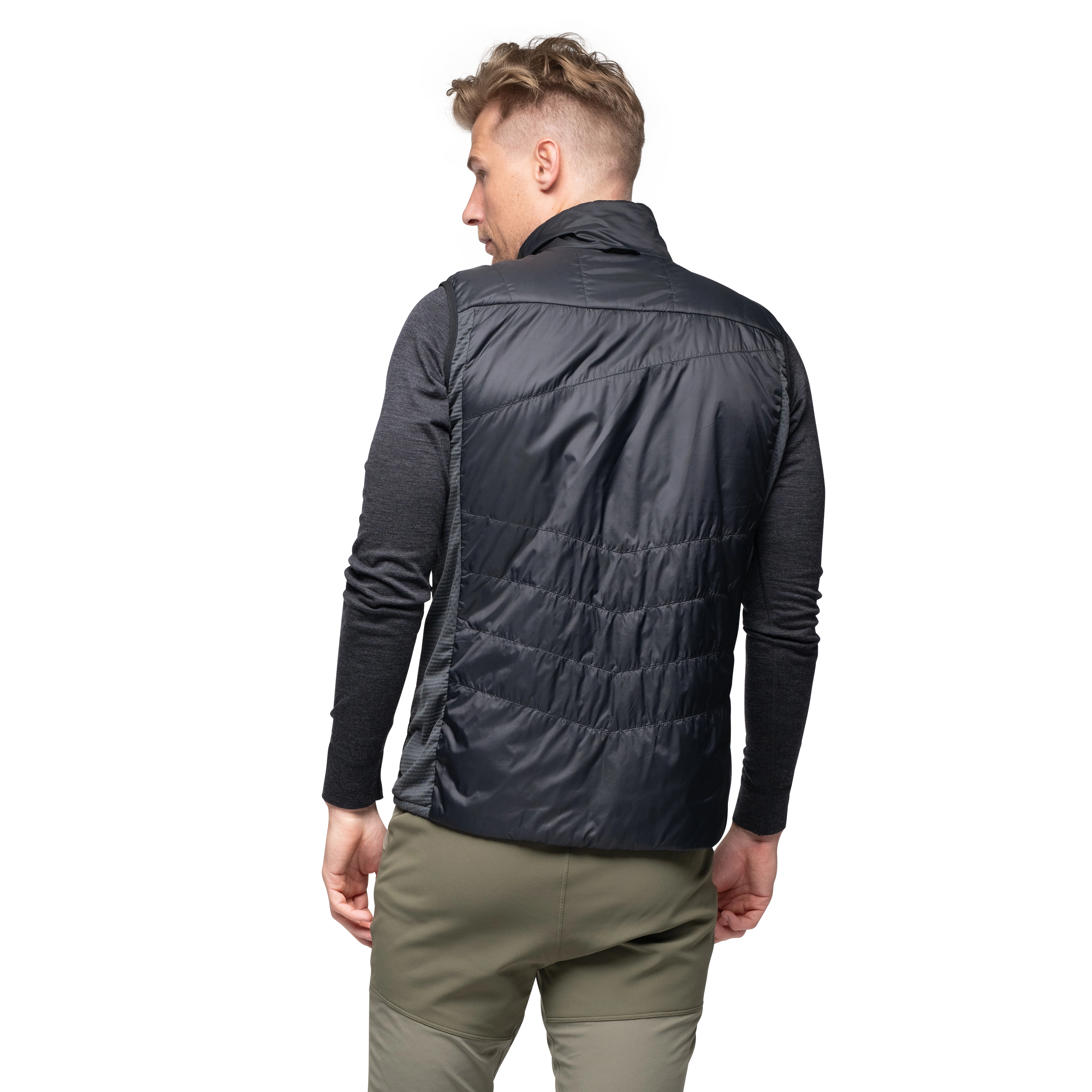 Rabot Insulated Hybrid Vest Men Black