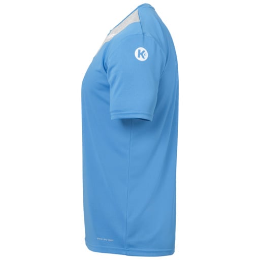 Camiseta Core 2.0 Azul Kempa/Cinza Escuro Eu Kempa