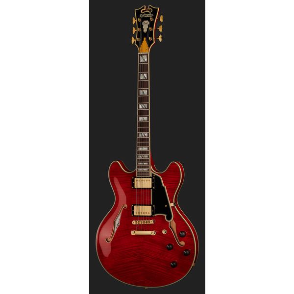 DAngelico Excel DC Trans Cherry