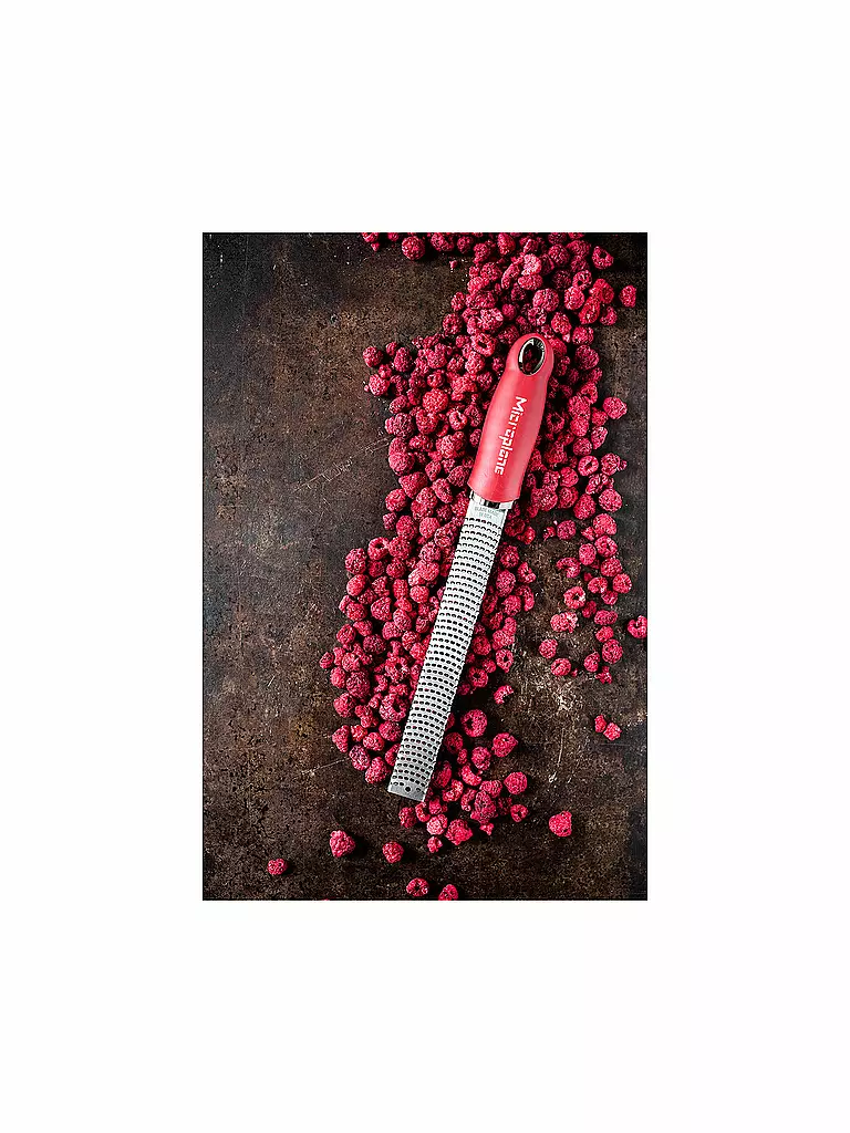 MICROPLANE Premium Zester-Reibe Classic Granatapfel rot