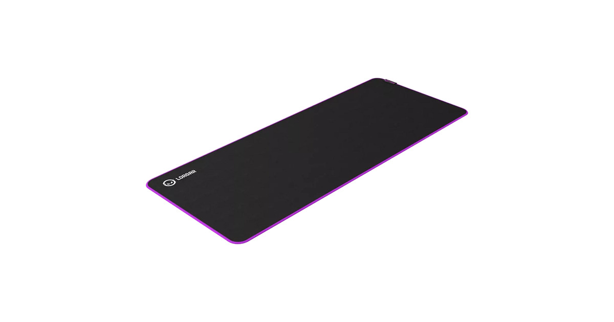 LORGARMain 319 gaming muismat  (Zwart/paars)