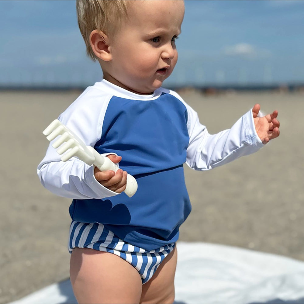 Køb Petit Crabe Sapphire/White Raglan Uv-Bluse L/S