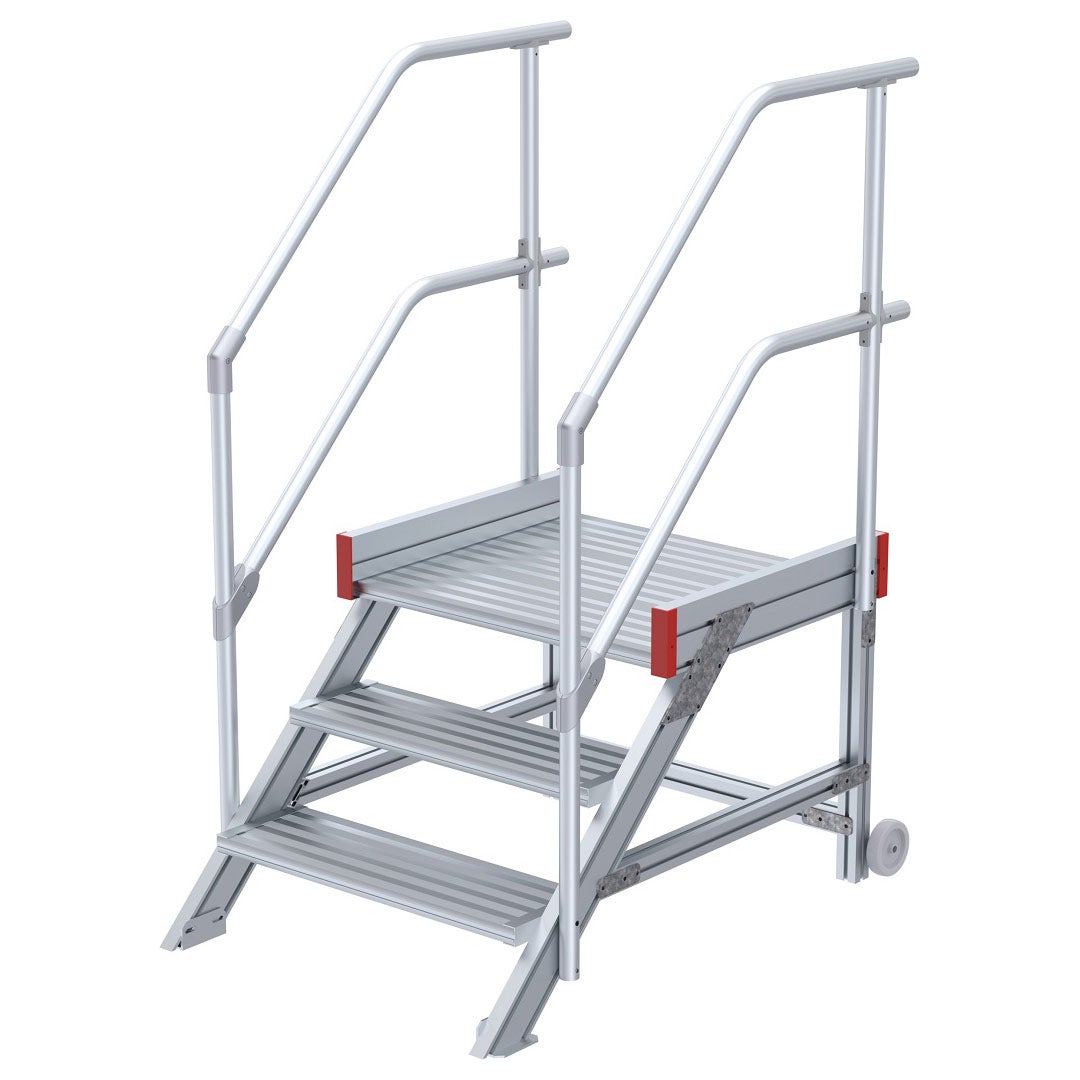 Euroline 514, 45° helling, 800mm tredebreedte, 3 treden