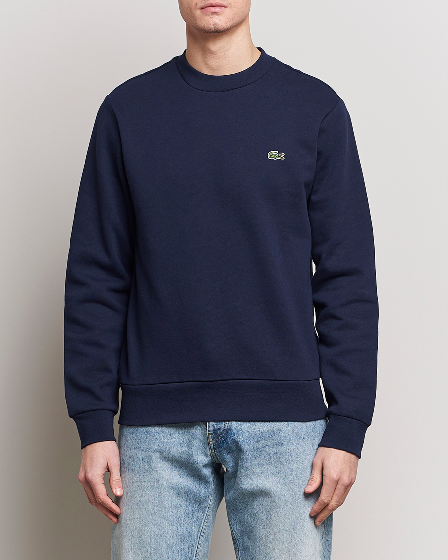 Lacoste Crew Neck Sweatshirt Navy