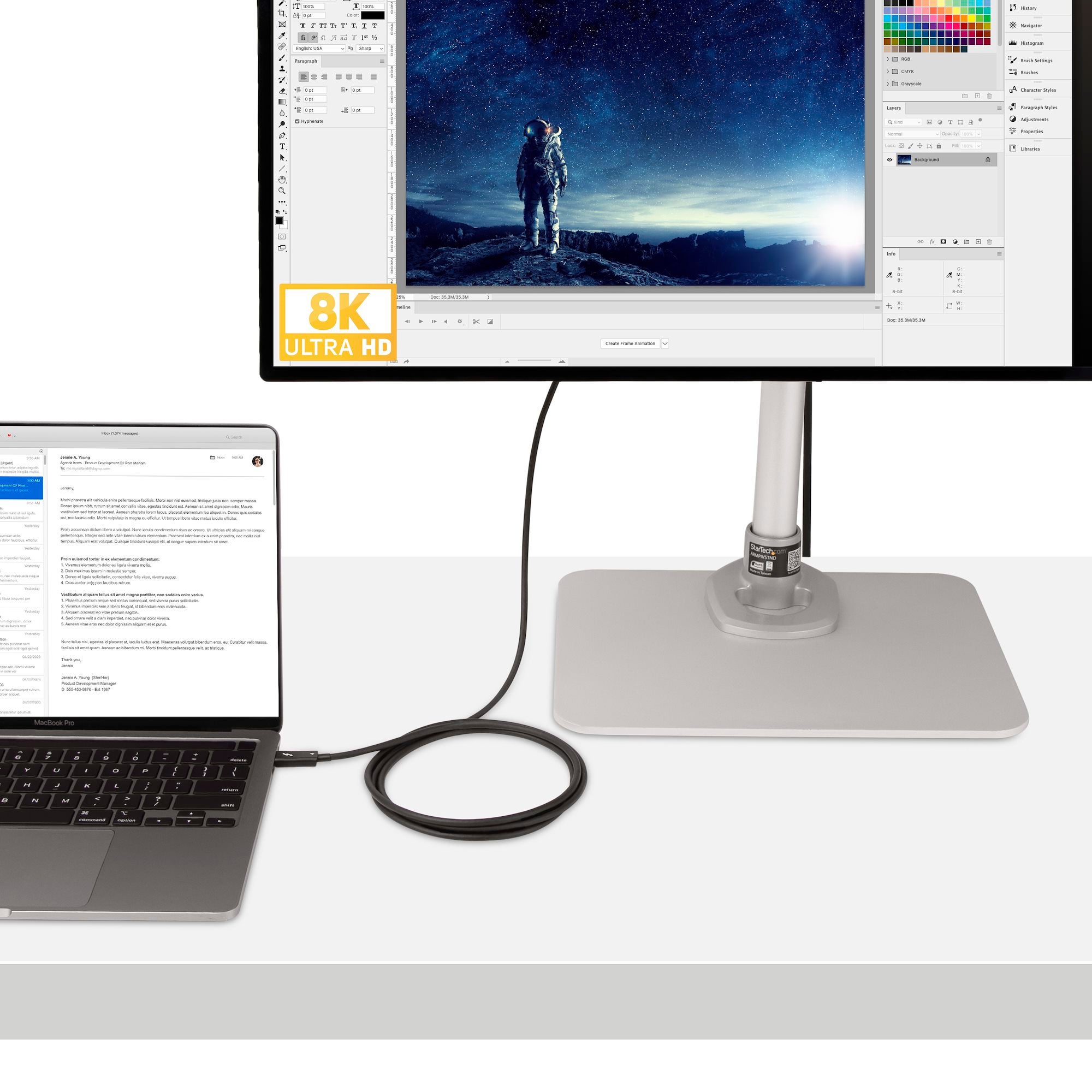 StarTech Thunderbolt 4 kabel 1 meter