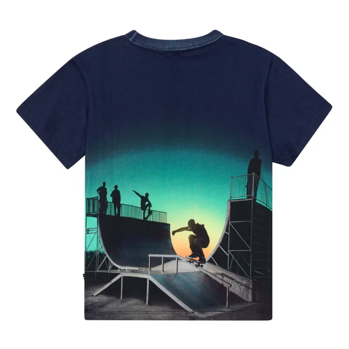 Molo T-Shirt Rame Halfpipe Universe Coton Bio | Bleu marine
