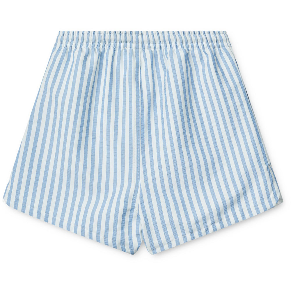 Køb LIEWOOD Y/D Stripe Riverside / Creme De La Creme Aiden Seersucker Board Shorts