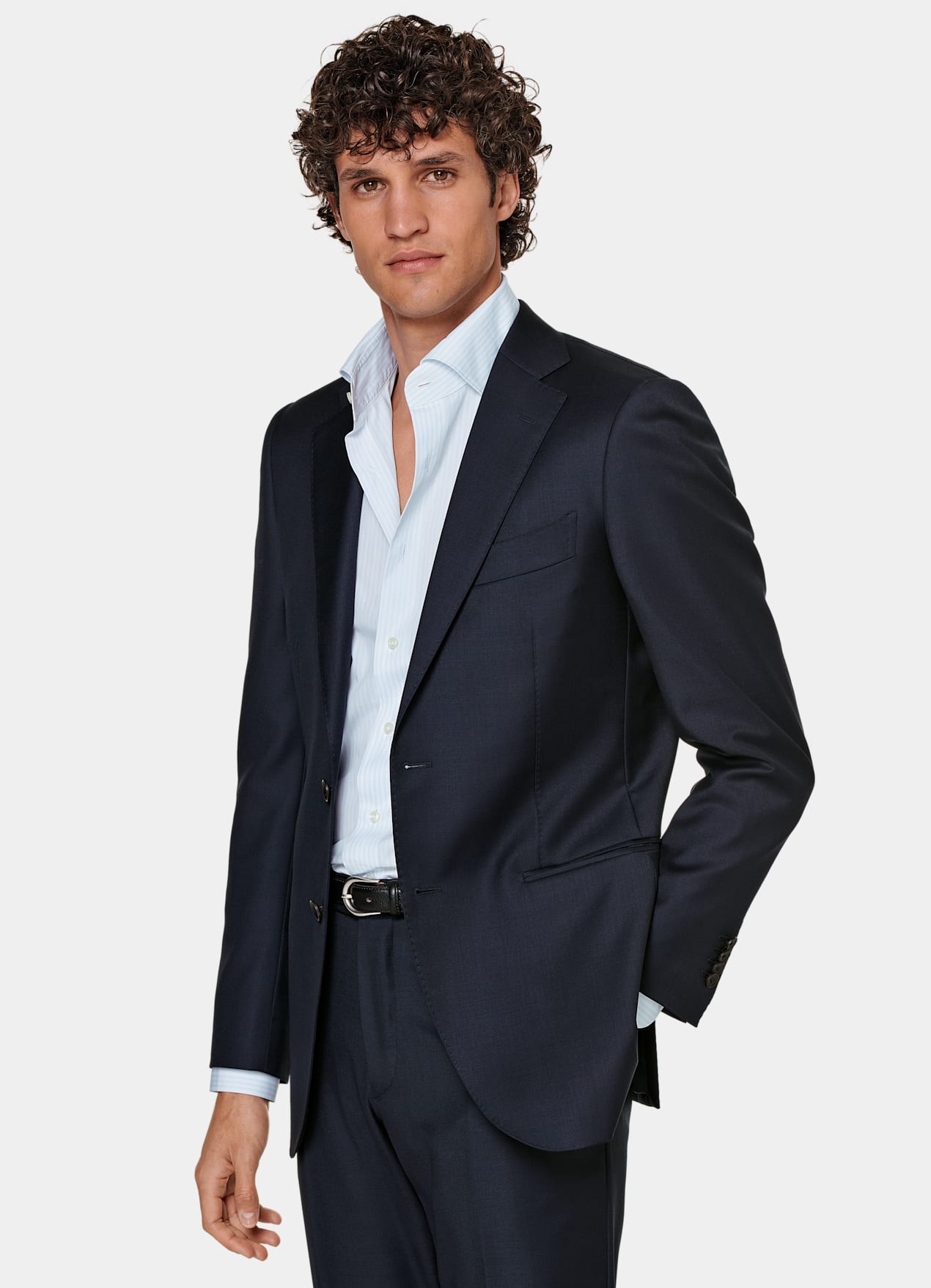 Costume Lazio coupe Tailored bleu marine