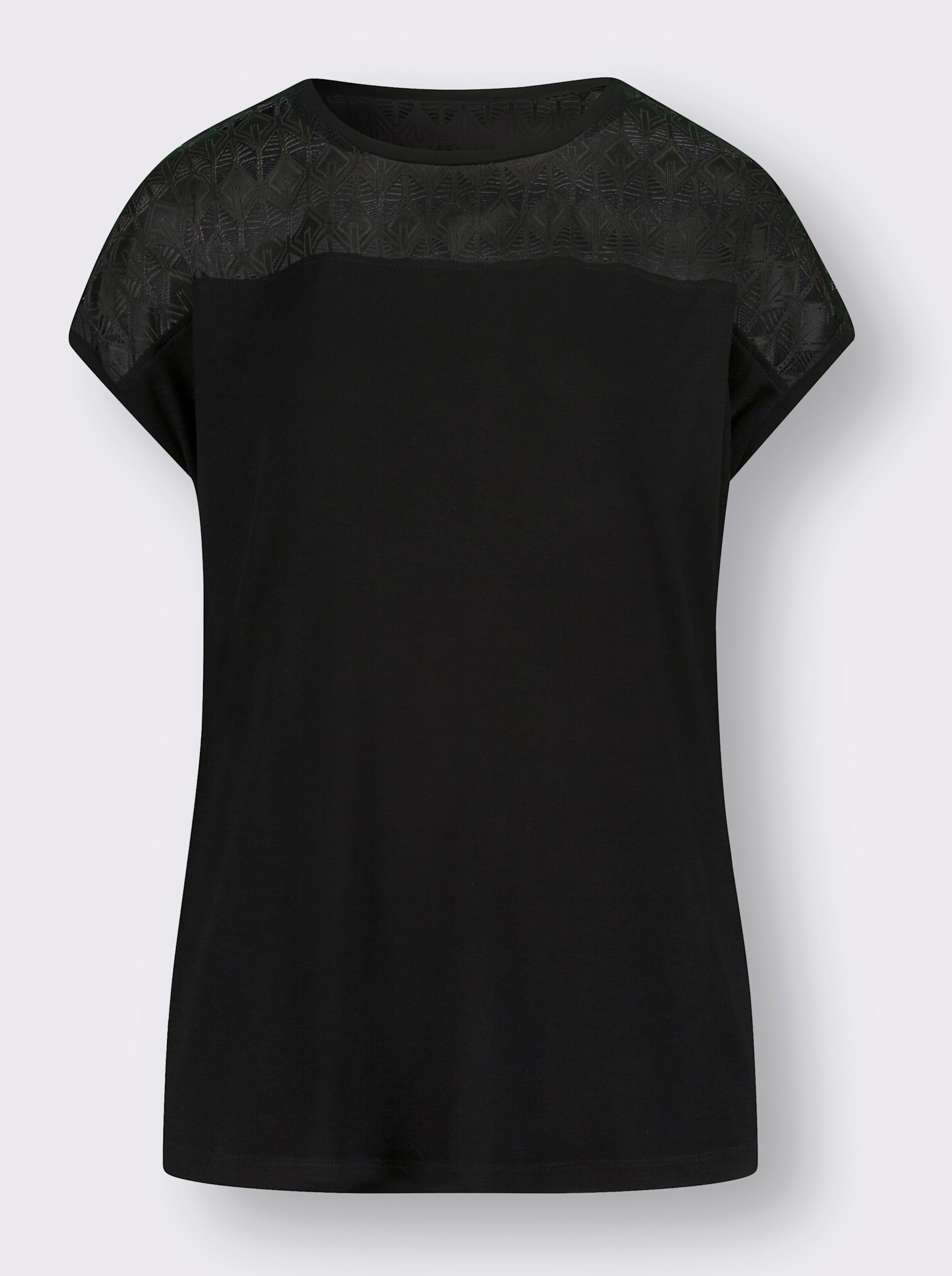 Rundhals-Shirt
