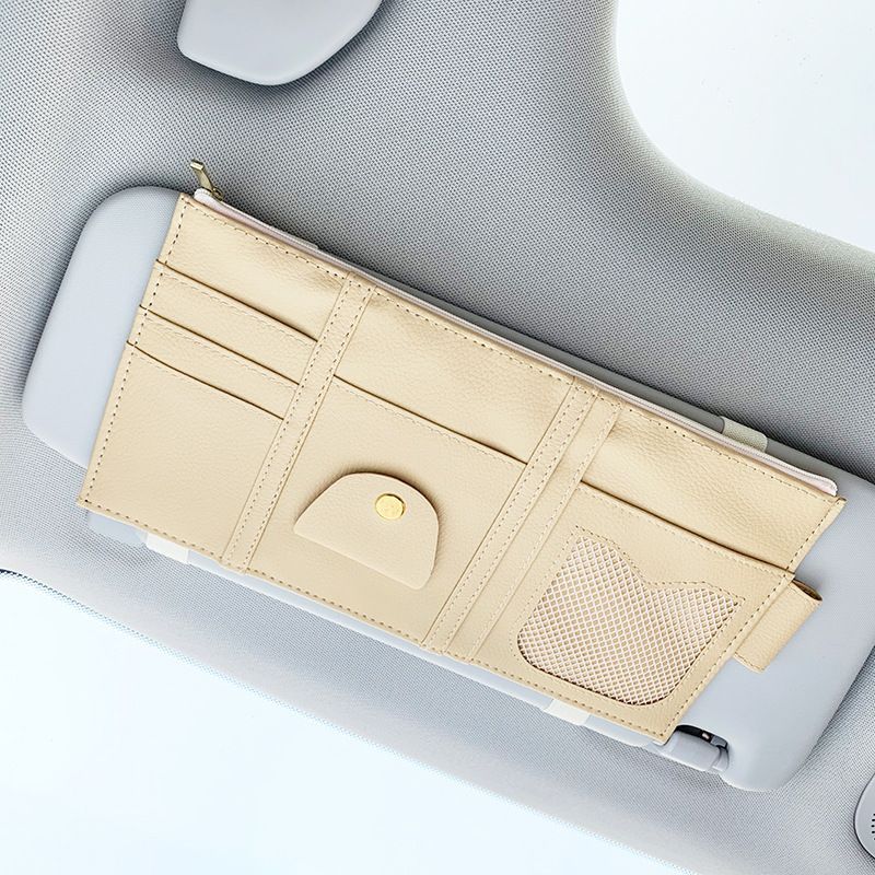 Evorest Bags - Auto zonneklep organizer tas van imitatieleer