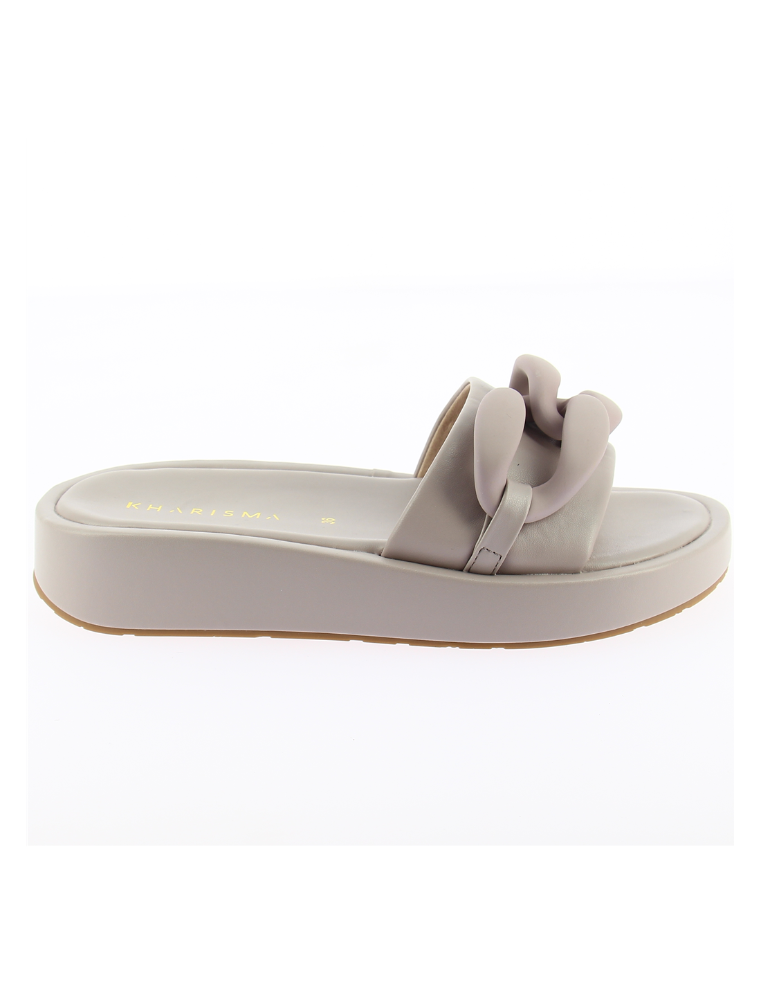 kharisma mules compensées femme Eva lilas