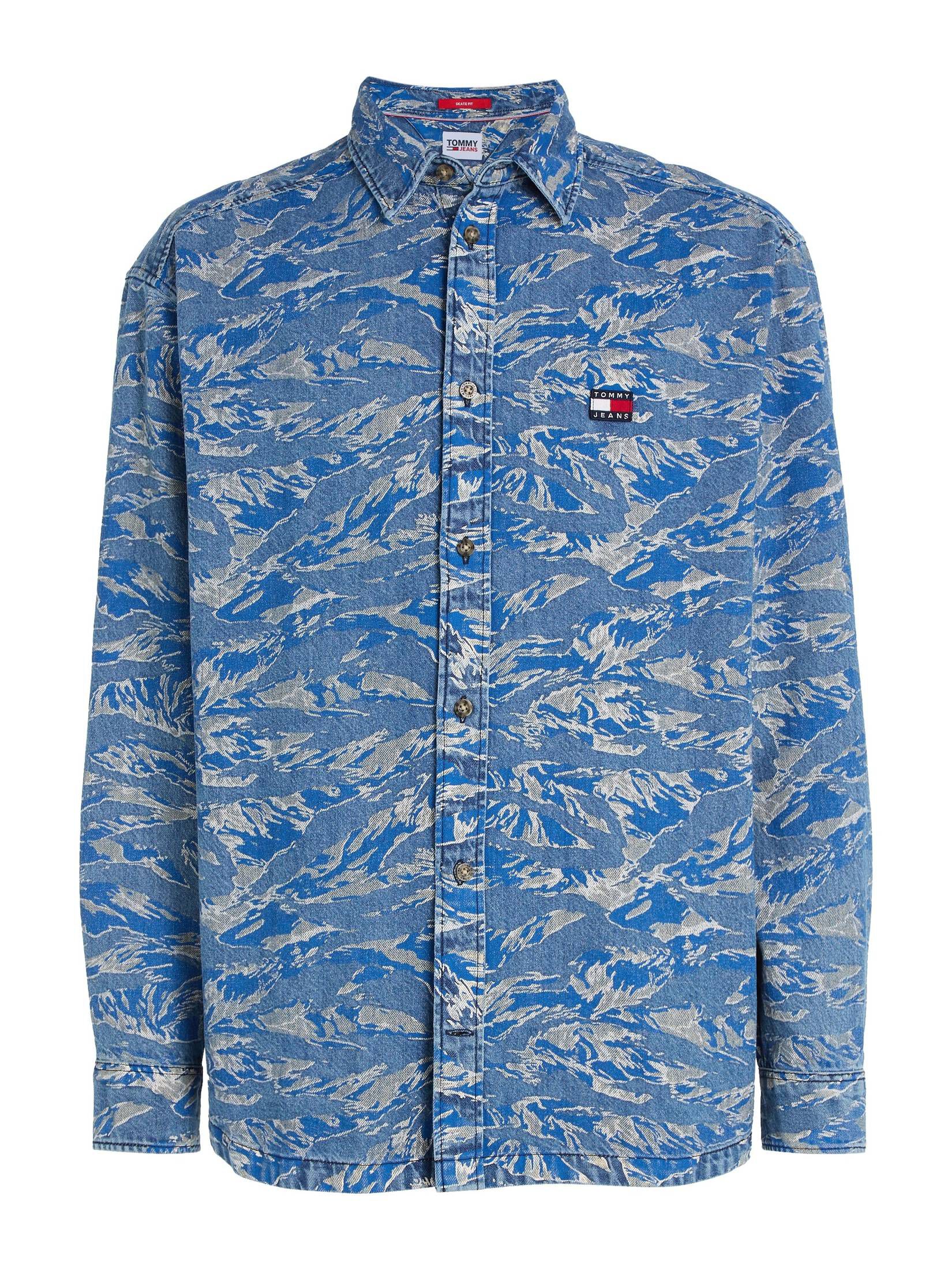 Tommy Jeans| Herren Jeanshemd TIGER CAMO