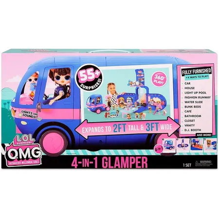 MGA Entertainment L.O.L. Surprise 4-in-1 Glamper (Electric Blue)