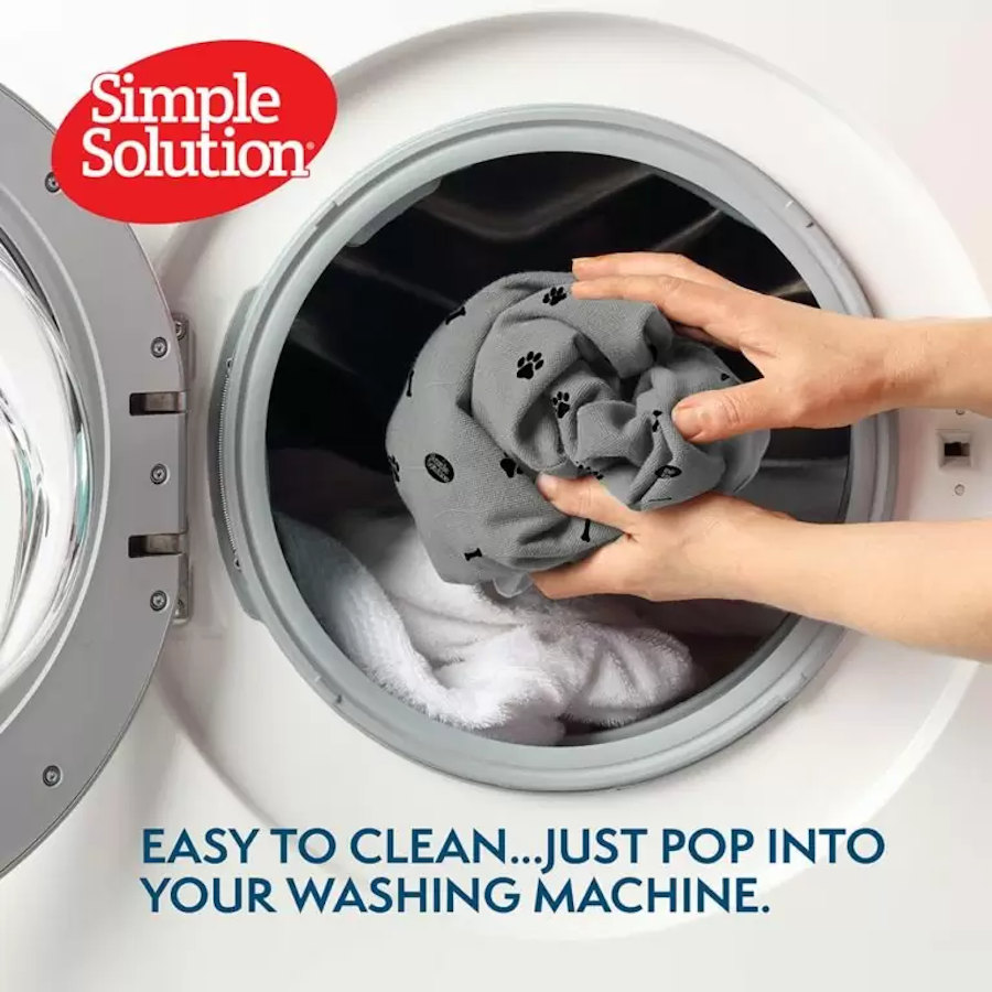 Tapetes laváveis para cães Simple Solution – Pacote com 2