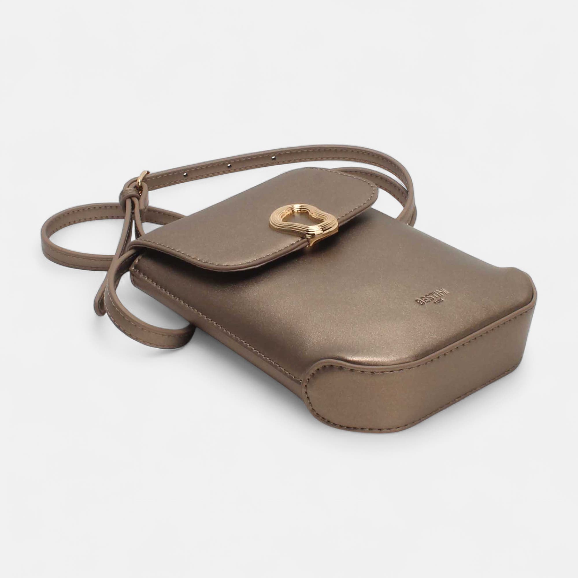 Pochette pour téléphone bronze