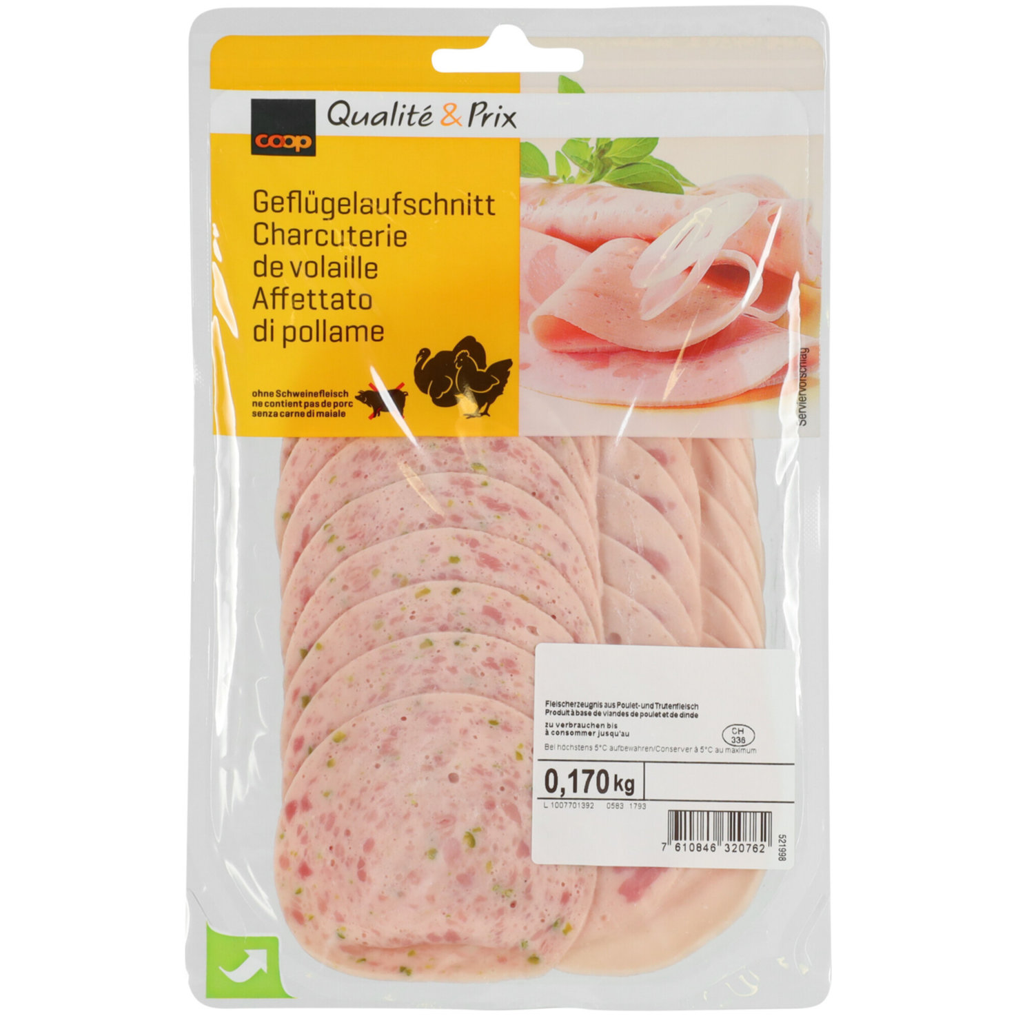 Geflügel-Aufschnitt