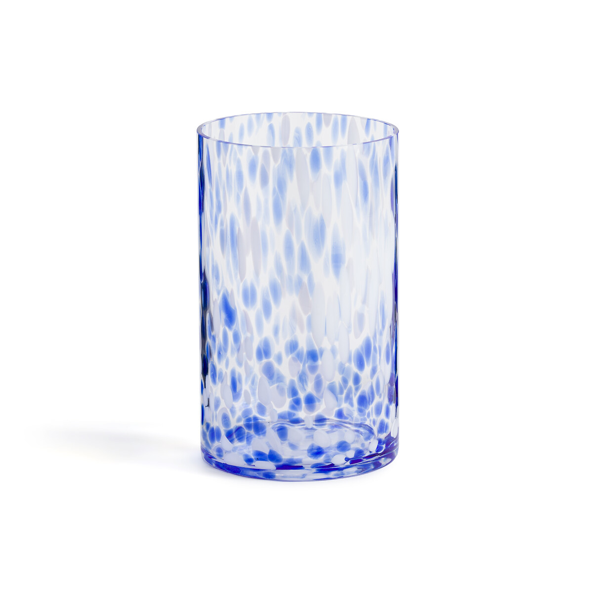 LA REDOUTE INTERIEURS<br>Vaso de vidro salpicado Alt.25 cm Giori