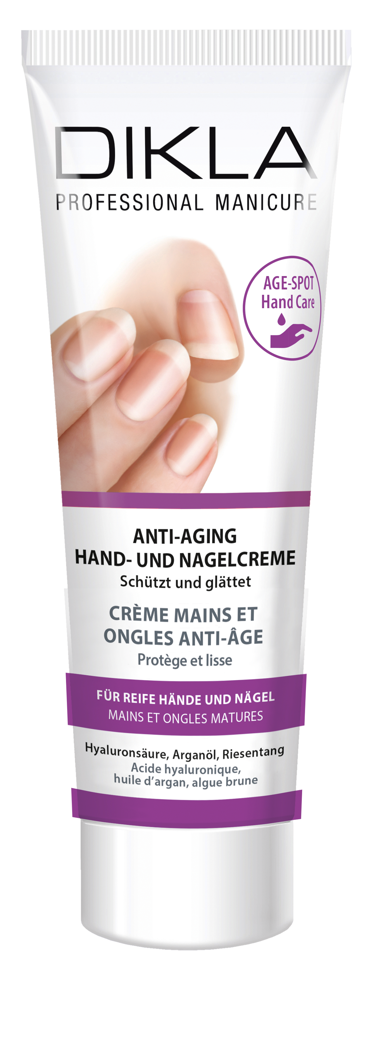 DIKLA Anti-Aging Hand- und Nagelcreme<br>75 ml, Tube, Creme