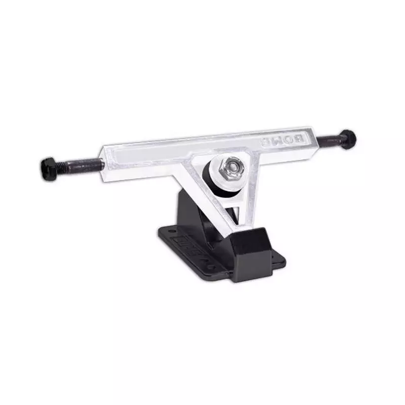 Truck Skateboard BOMB Truck Deluxe White Black 180mm