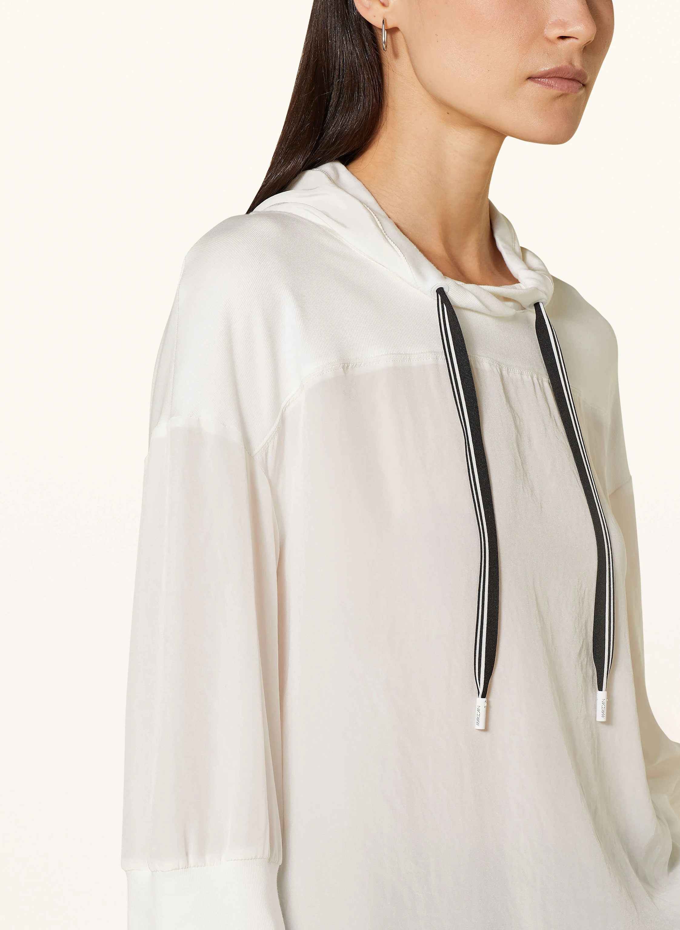 MARC CAIN Blusenshirt im Materialmix