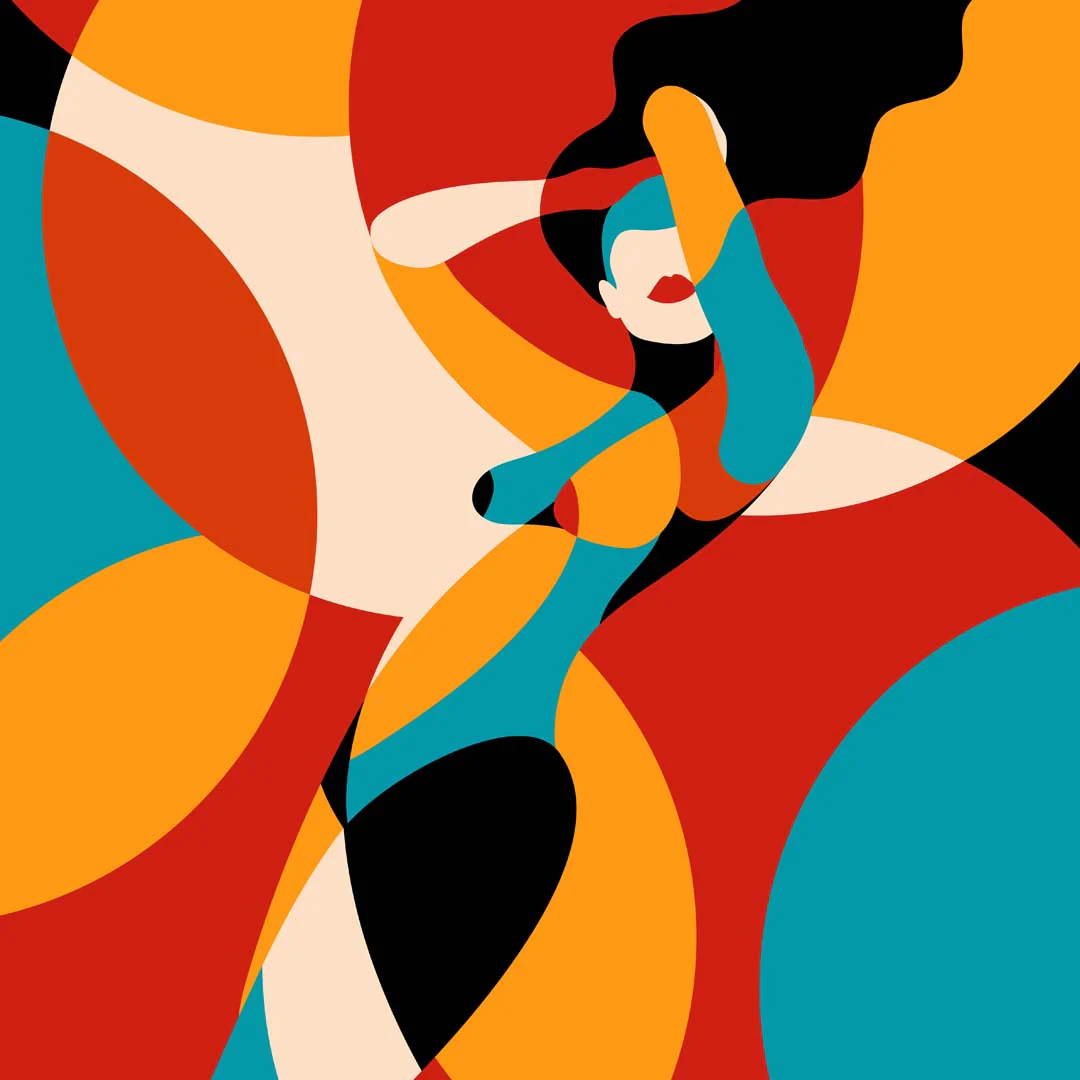 Feuer 2 von Sofia Doudine