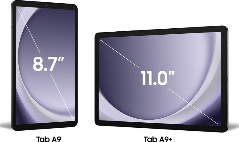 Samsung - Galaxy Tab A9 - Tablet - Graphite - 4G - 128GB