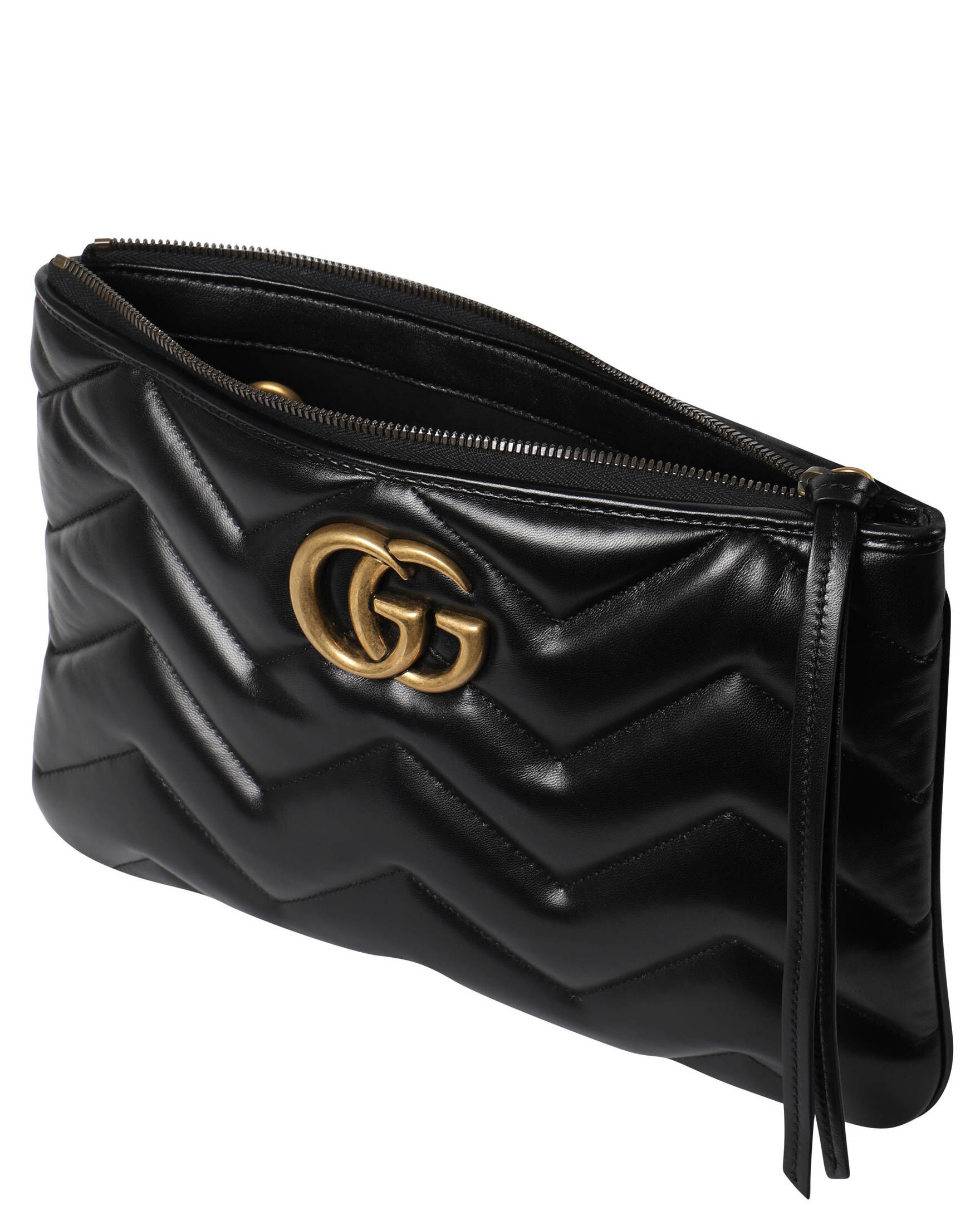 Gucci| Damen Clutch GG MARMONT aus Matelassé-Leder