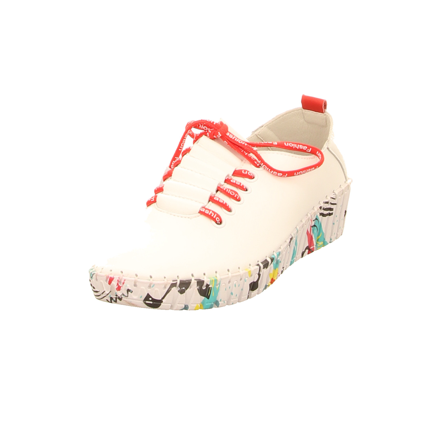 2 GO Shoes Schnürer weiß kombi weiss/weiss kombi